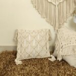 Macrame cushion 1