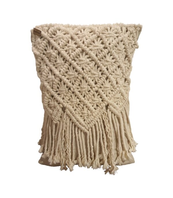 Macrame cushion 2