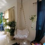 Macrame round swing