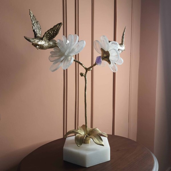 Birds & flowers