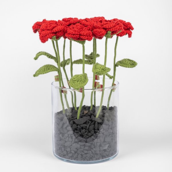 8 - Roses Cylindrical