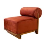 Raw pine chair