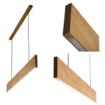 Wood led bar