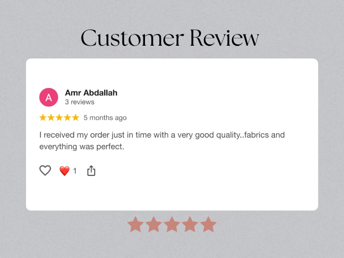 Customer Review - 2