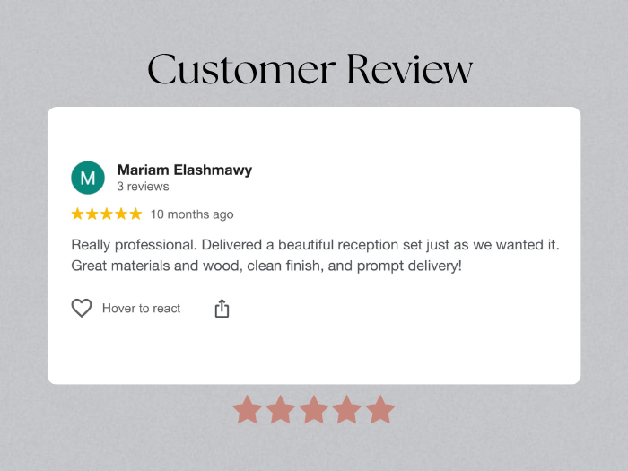 Customer Review - 3