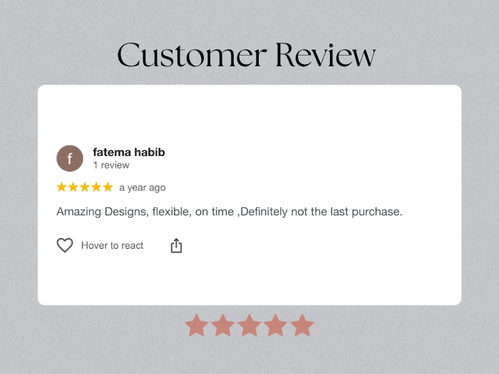 Customer Review - 6