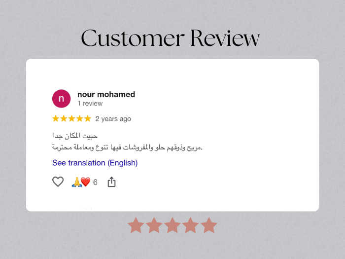 Customer Review - 8