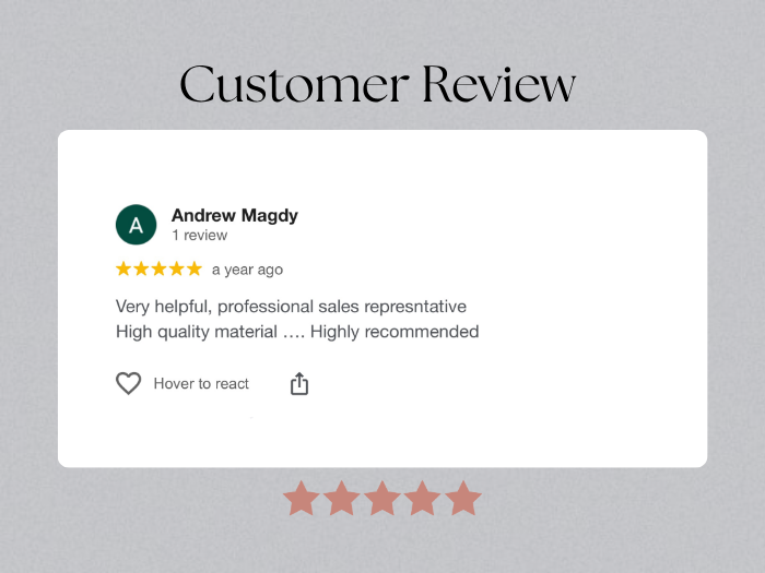Customer Review - 9