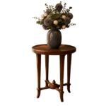 Circle side table