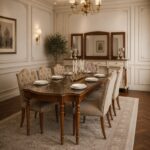 Crown dining table